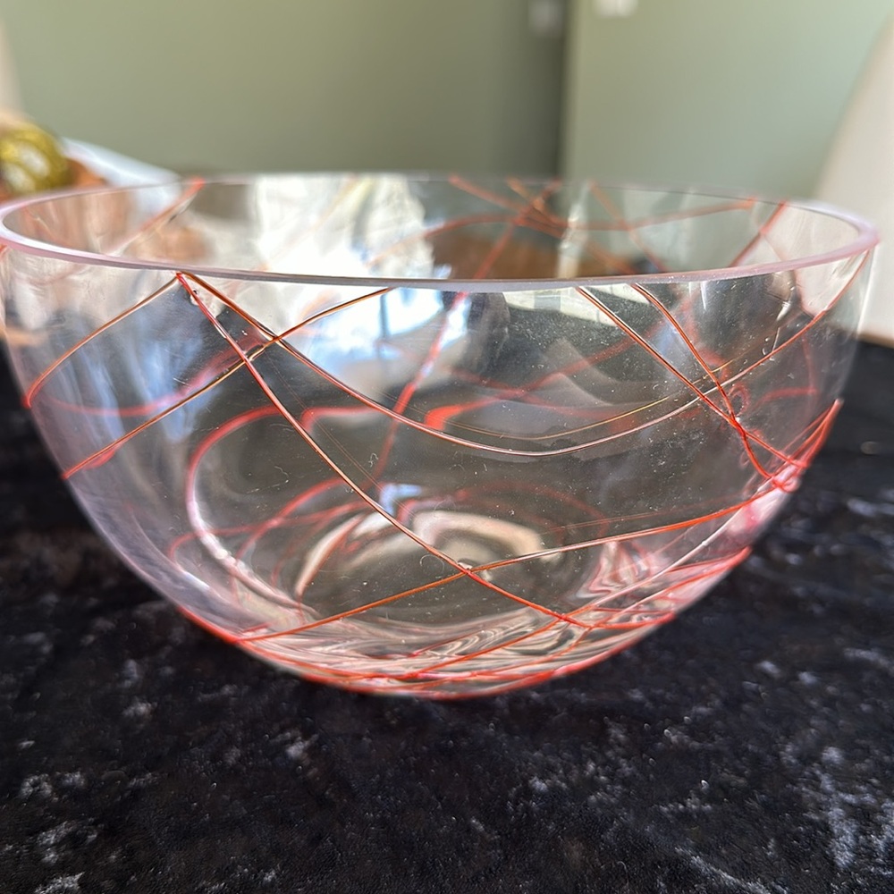 Glass Contrast Bowl